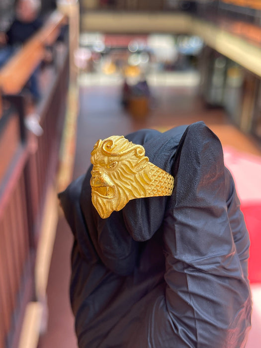 Monkey King Face Ring — original photograph 2