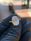 Pavé Hidden Halo Basket Engagement Ring — original photograph 2