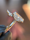 Floral Cluster Engagement Ring — original photograph 2