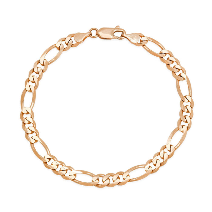 5MM Solid Figaro Bracelet