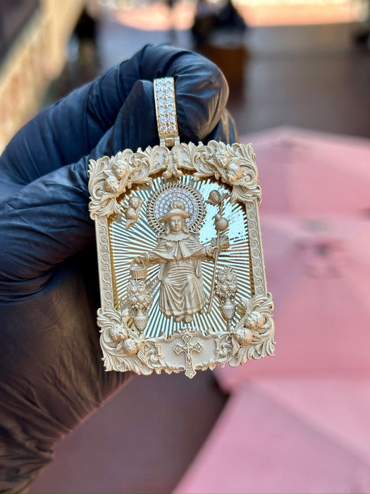 Museum-Level Holy Infant of Atocha Diamond Pendant