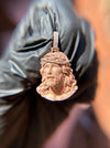 Museum-Level Jesus Diamond Pendant