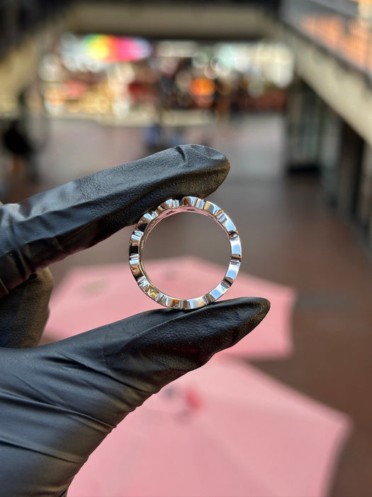 Flat Cuban Link Ring — original photograph 2