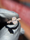 Graduated Diamonds Accent Engagement Ring — original photograph 2
