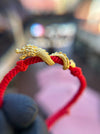 Dragon Wrapped on Red String Bracelet