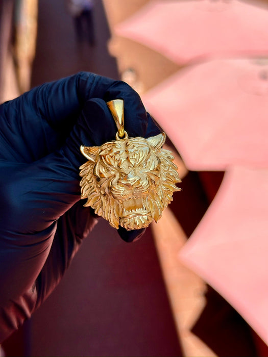 Tiger Face Pendant
