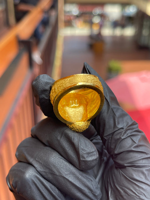 Gorilla Face Ring — original photograph 3
