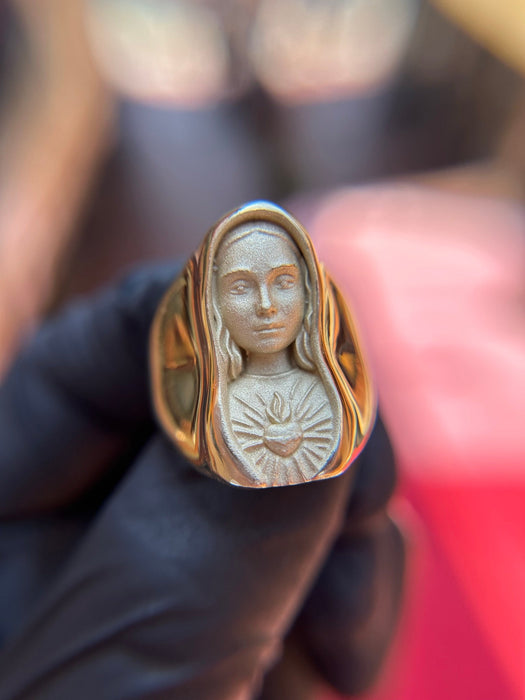 Immaculate Heart of Virgin Mary Ring — original photograph 1
