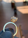 Pavé Hidden Halo Basket Engagement Ring — original photograph 1
