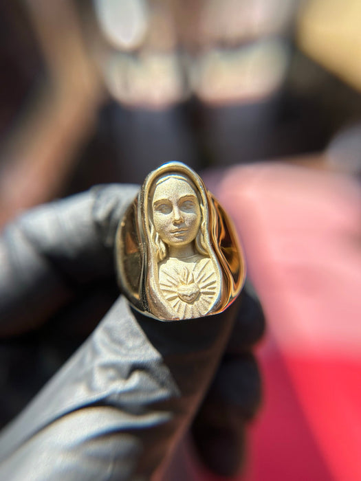 Immaculate Heart of Virgin Mary Ring — original photograph 4