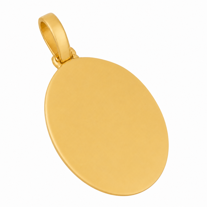St. Michael Oval Pendant