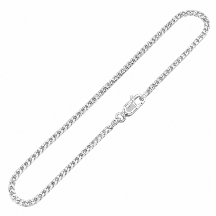 2MM Diamond Cut Franco Bracelet