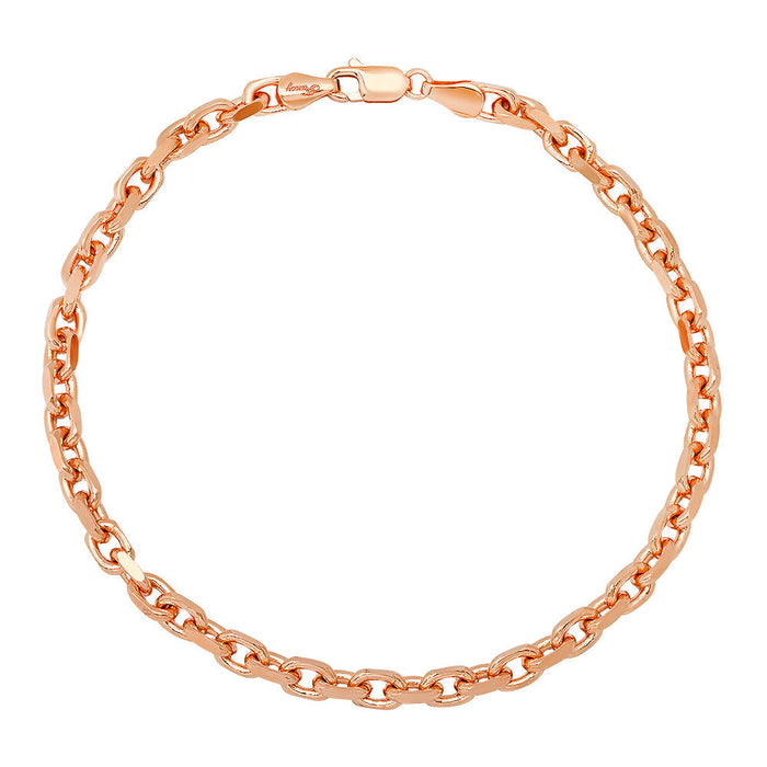 4MM Solid Heavy Link Bracelet