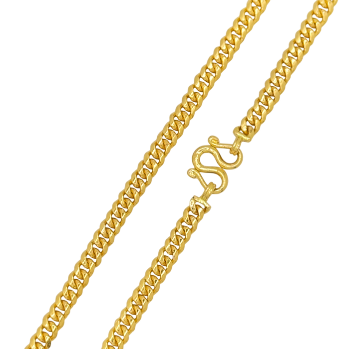 24K Yellow Gold 5.5MM Miami Cuban Link