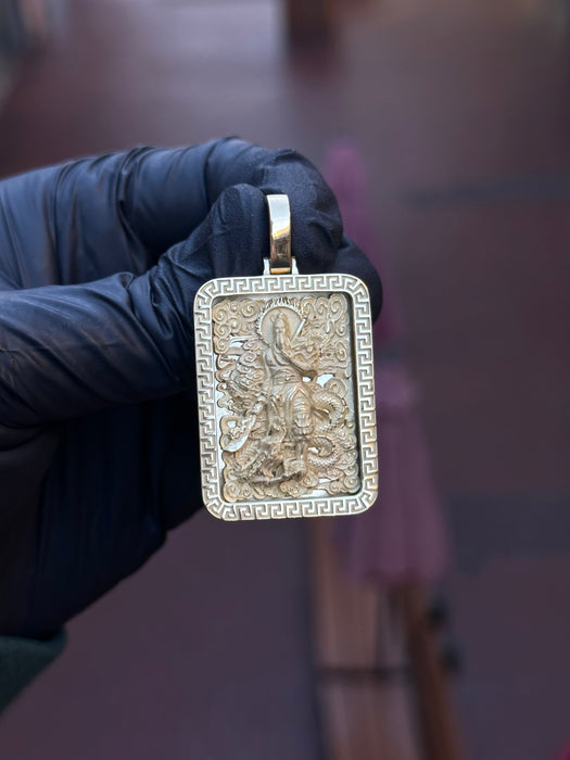 God of War Rectangular Pendant