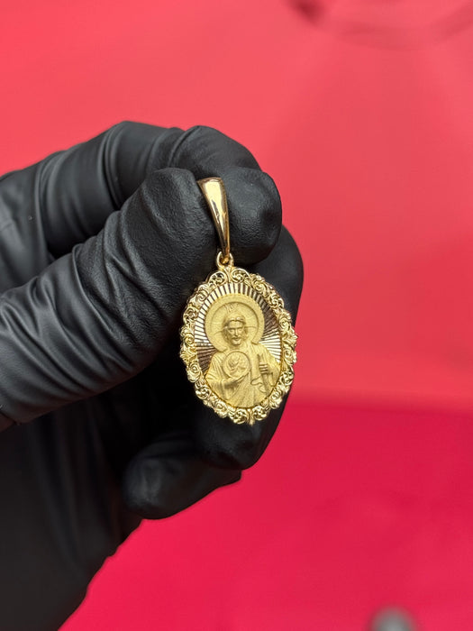 Diamond Cut St Jude Pendant