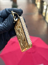 3D Monkey King (Sun Wukong) Riding a Dragon and Customizable Bail Rectangular Pendant