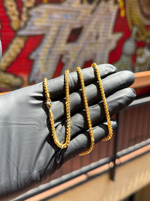 3MM Diamond Cut Franco Chain