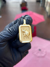 Ox Rectangular Pendant