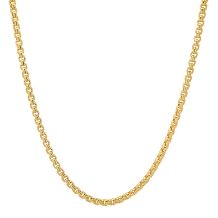 3MM Solid Rounded Box Chain