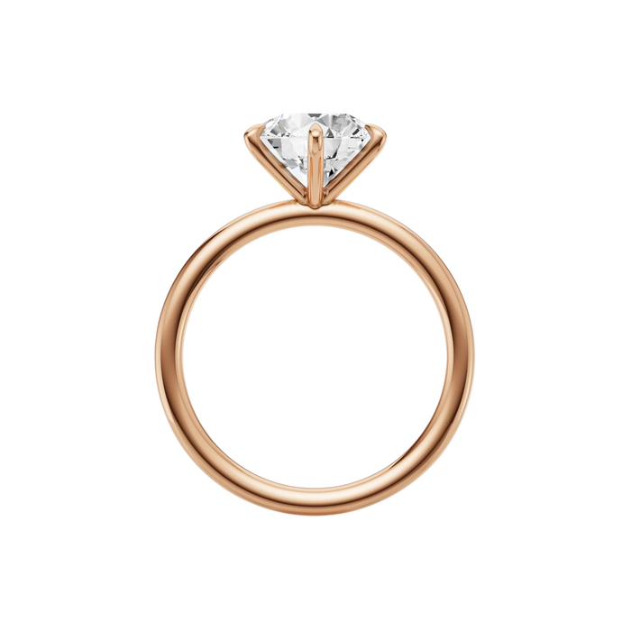 Round Solitaire Engagement Ring