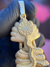 Thai Buddha (Phra Nak Prok) Pendant