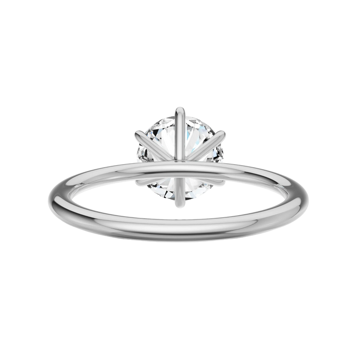 Round Solitaire Engagement Ring