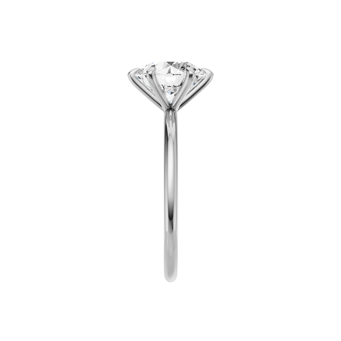 Round Solitaire Engagement Ring