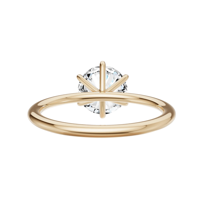 Round Solitaire Engagement Ring