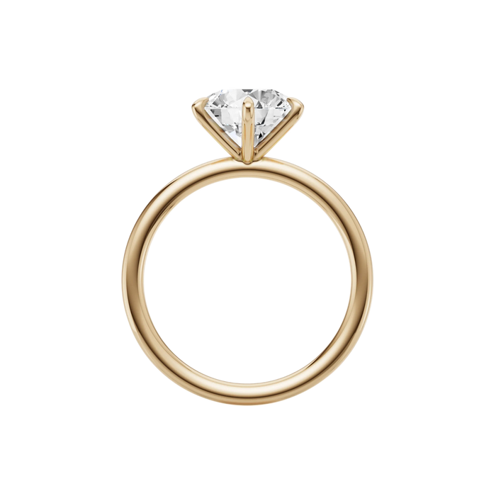 Round Solitaire Engagement Ring