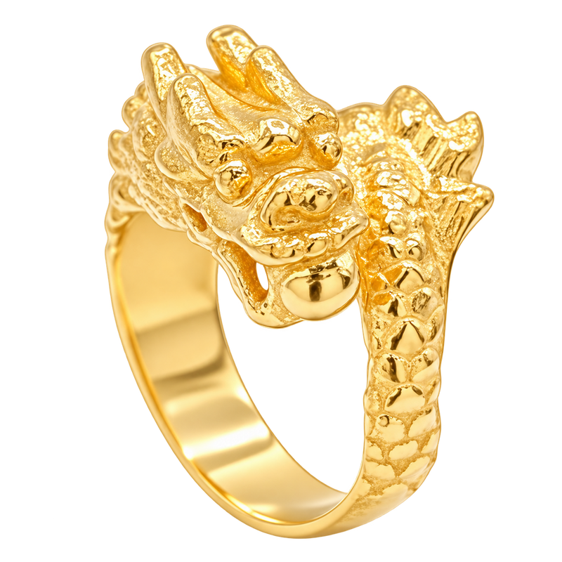 6MM Adjustable Dragon Ring