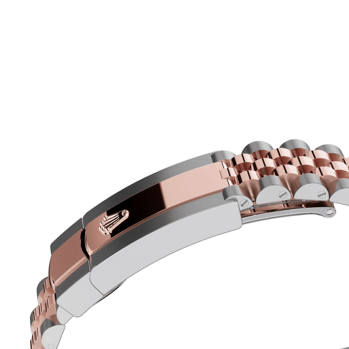 Rolex Two-Tone (RG/SS) Datejust - 41mm - Chocolate - Jubilee