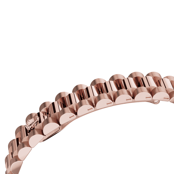 Rolex Rose Gold Datejust - 28mm - Diamond-paved - President