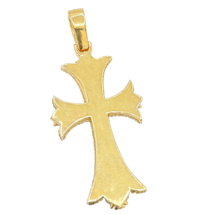Large Gothic Diamond Cross