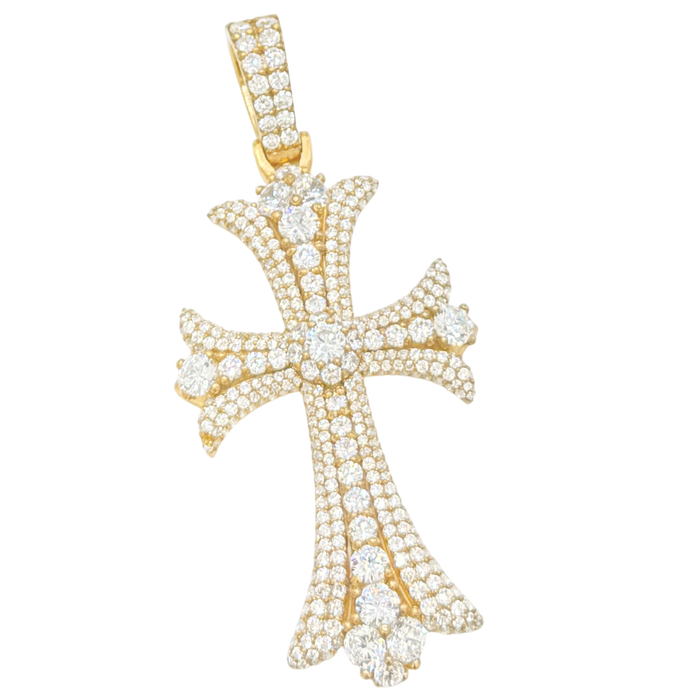 Large Gothic Diamond Cross
