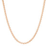 3MM Solid Diamond-Cut Mariner Chain