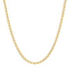 3MM Solid Diamond-Cut Mariner Chain
