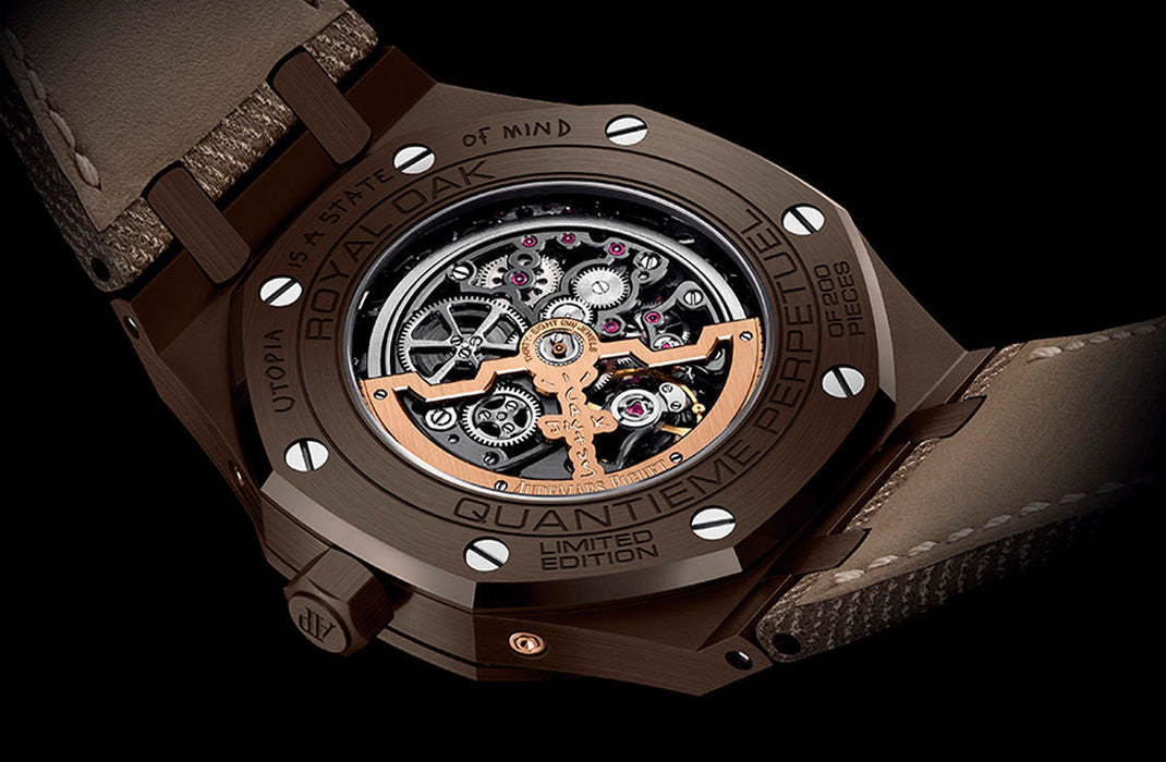 Audemars Piguet - 41 mm - Brown ceramic