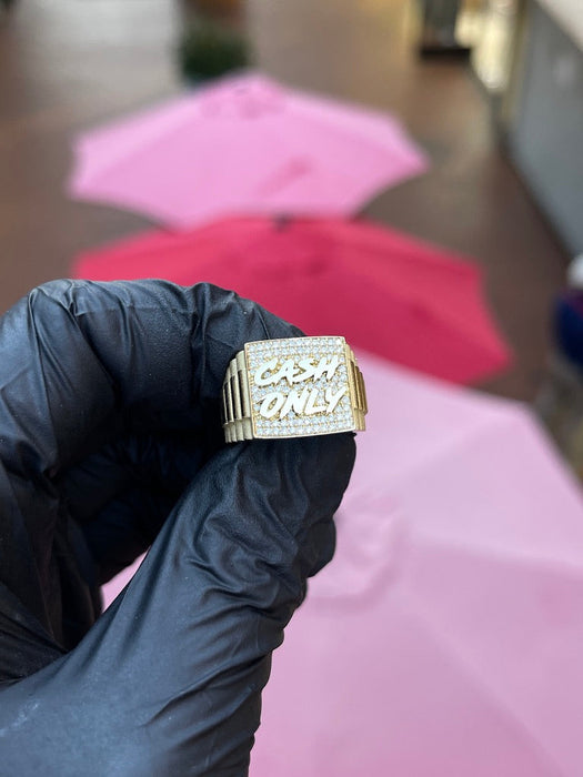 Cash Only Presidential Ring — original photo