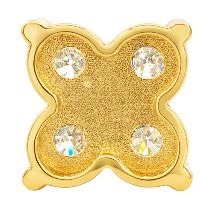 3.2MM Diamond Clover Pendant