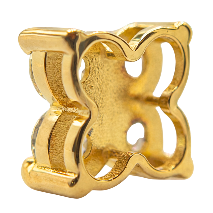 3.2MM Diamond Clover Pendant