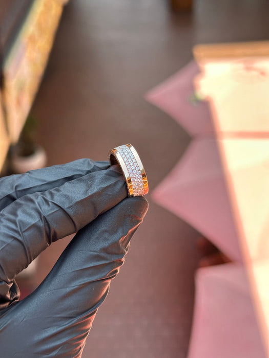 Diamond Channel Ring