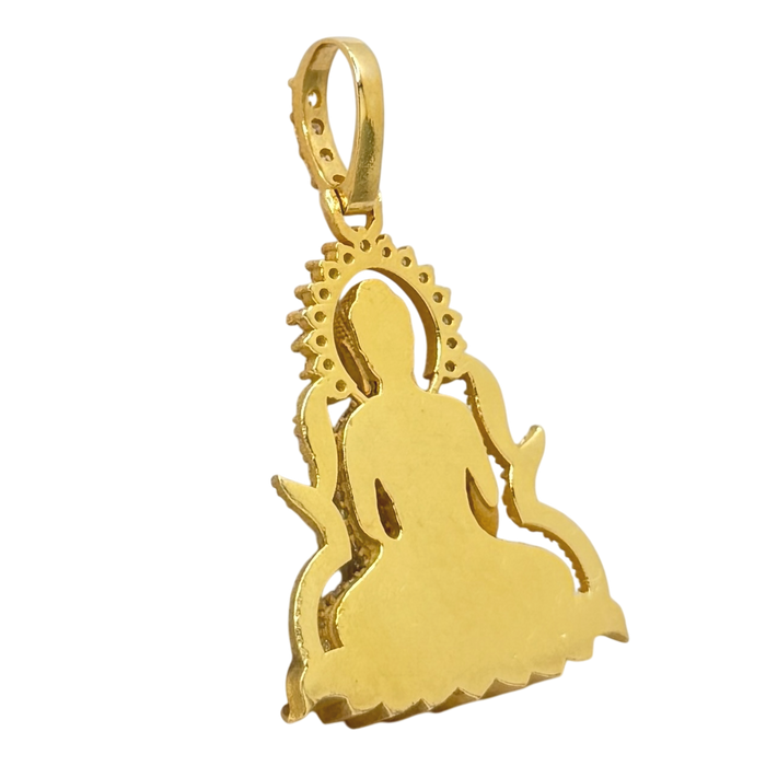 Diamond Lady Buddha Pendant