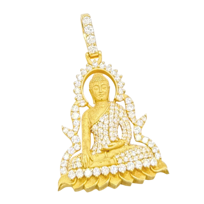 Diamond Lady Buddha Pendant