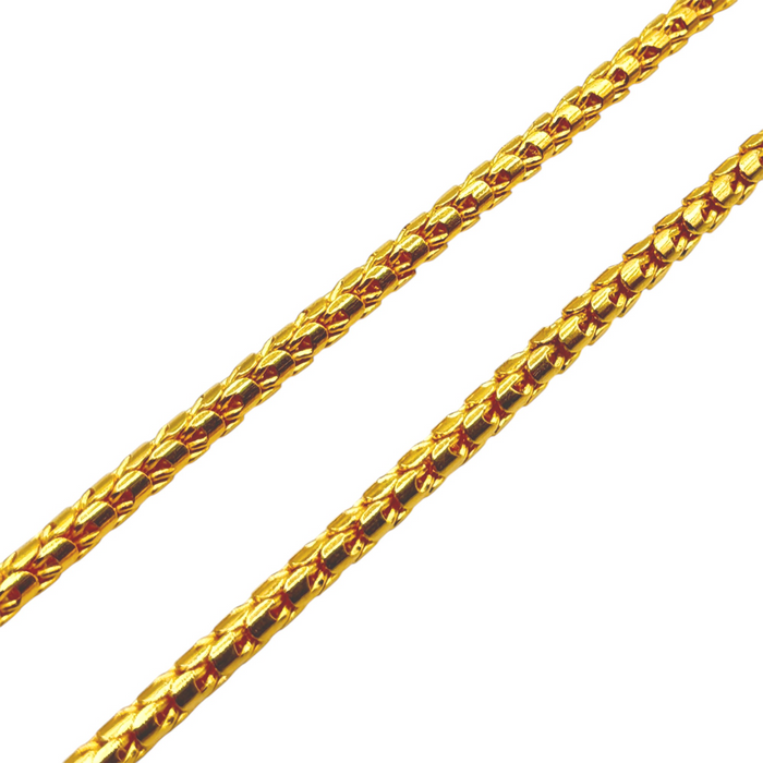 24K Dragon Scale Necklaces