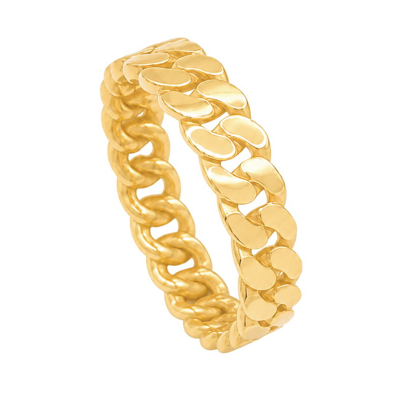 6MM Cuban Link Ring