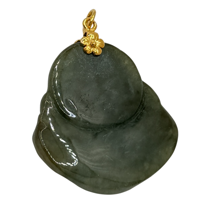 Dark Green Jade Buddha
