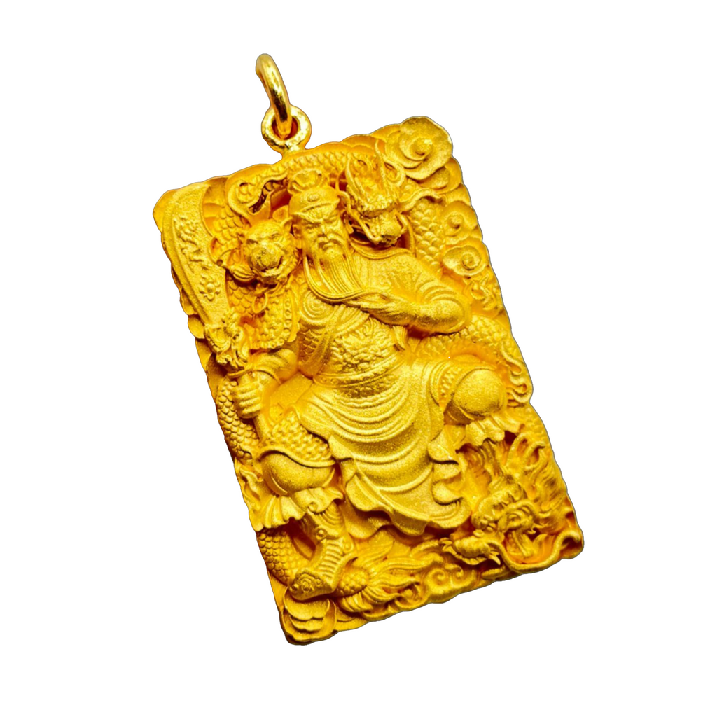 24K Yellow Gold Guan Yu 