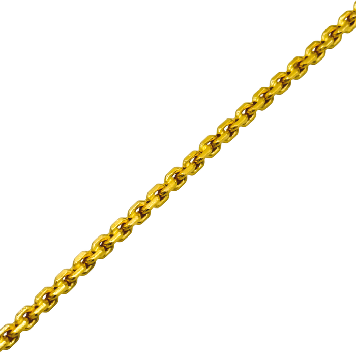 24K Yellow Gold 3.2MM Hermes Link Bracelet