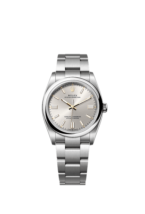 Rolex Stainless Steel Oyster Perpectual - 36mm - Silver